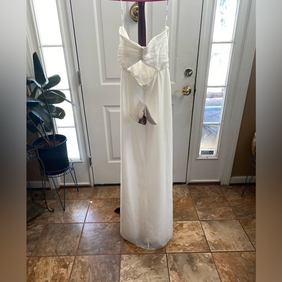 NWT IVORY FULL WEDDING/PROM DRESS SIZE 8 - Picture 13 of 15